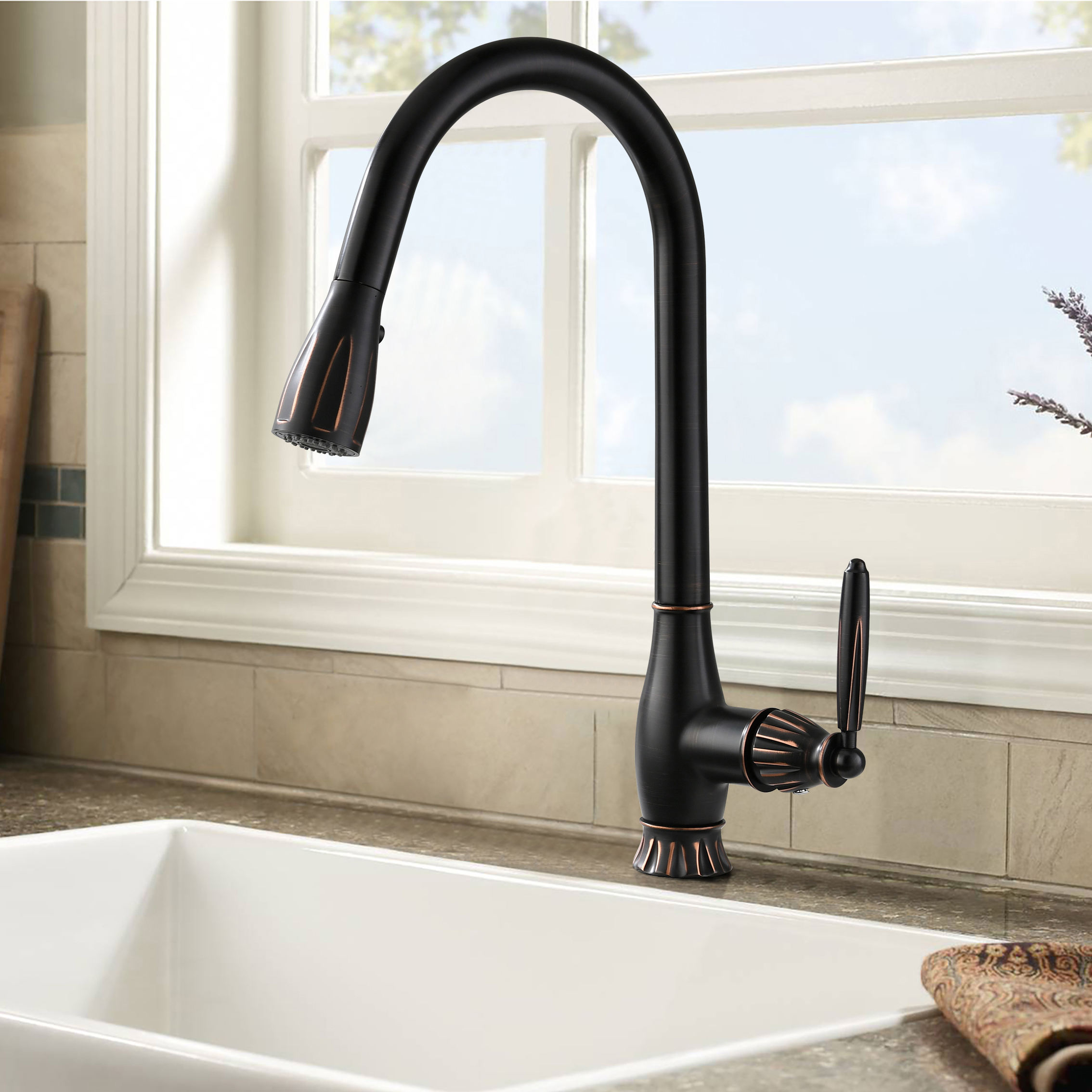 moen pull out kitchen faucet