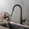 Brass Printing Black Color New Design Pull Down Washing Dish Sink Faucet