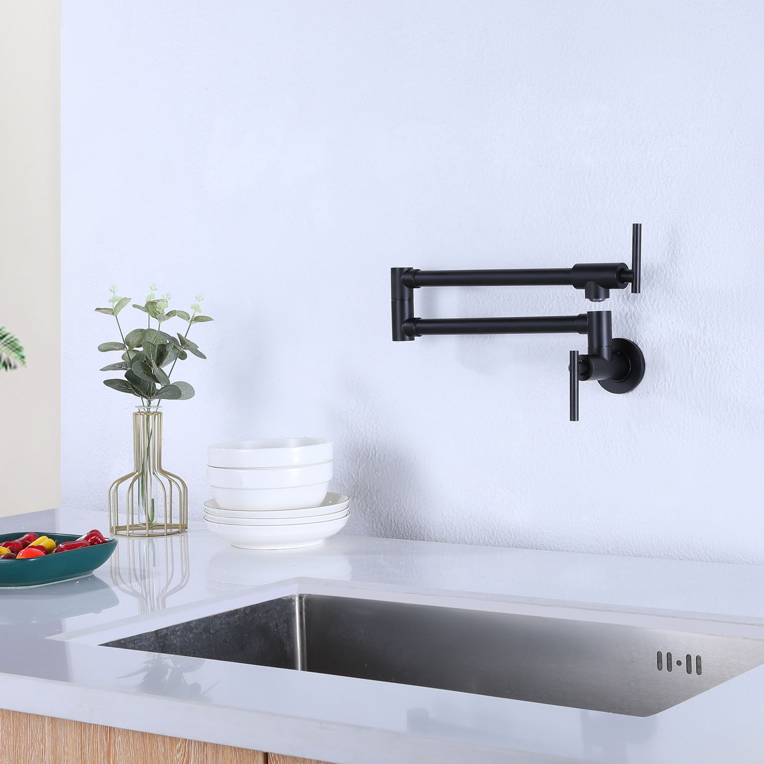 bronze kitchen faucet