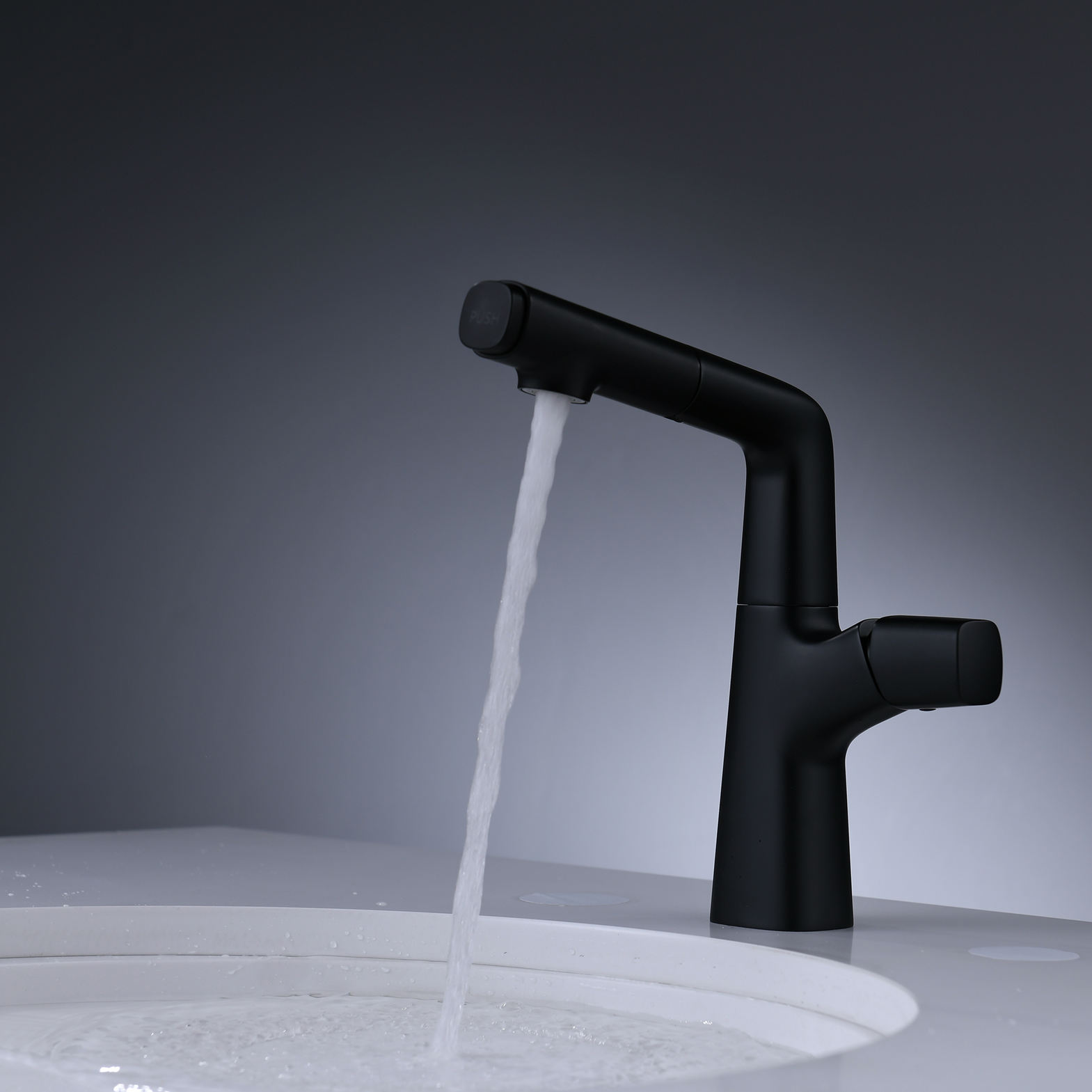 waterfall bathroom faucets