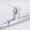 Stainless Steel Spring Silver Surface CUPC 150cm Pull-out Hose Sink Faucet Mixer