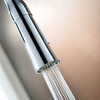 Brush Gun Black Color Good Quality Swan Neck Pull Down Kitchen Faucet