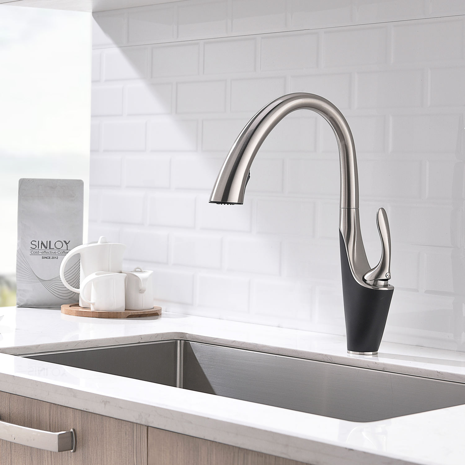 short kitchen faucets