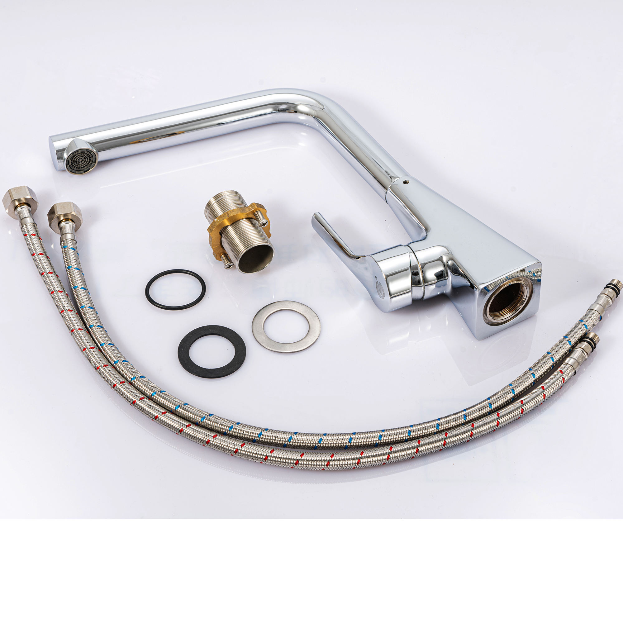 two handle kitchen faucet