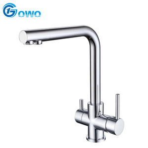Chrome Brass Filter Water Kitchen Faucet 