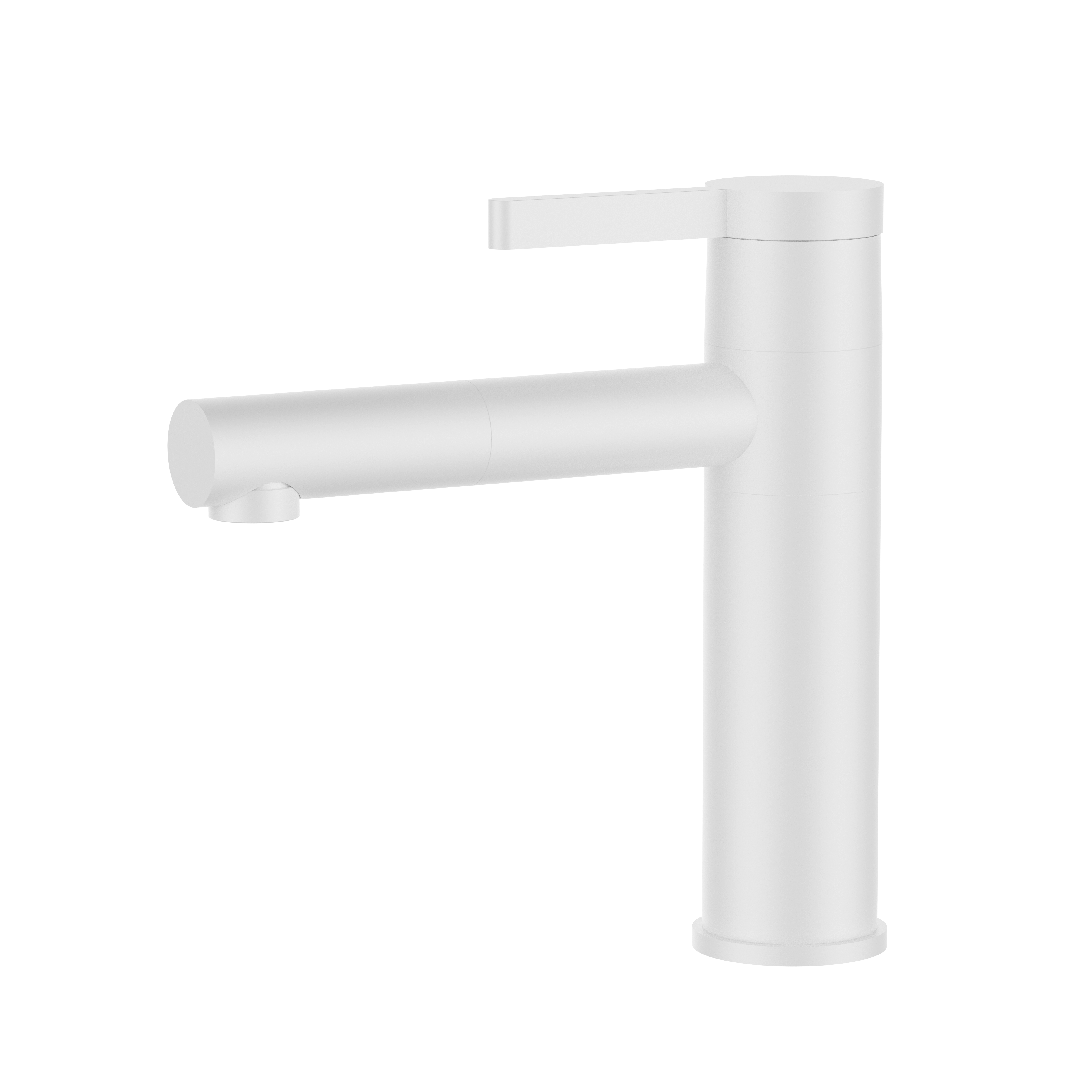 Hot Sell Tall white Brass Basin Faucet Long Neck