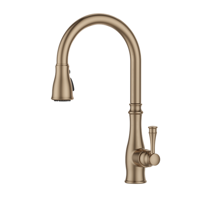 Rose Gold Kitchen Faucet European Design