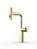Single Handle Single Hole Pull Out Tap with Pull Down Spray Low Lead Brass Core Kitchen Faucet GH-6033
