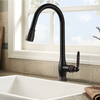Vase Shape Zinc Alloy 35 Cartridge Colorful Kitchen Sink Faucet Mixer with Spray