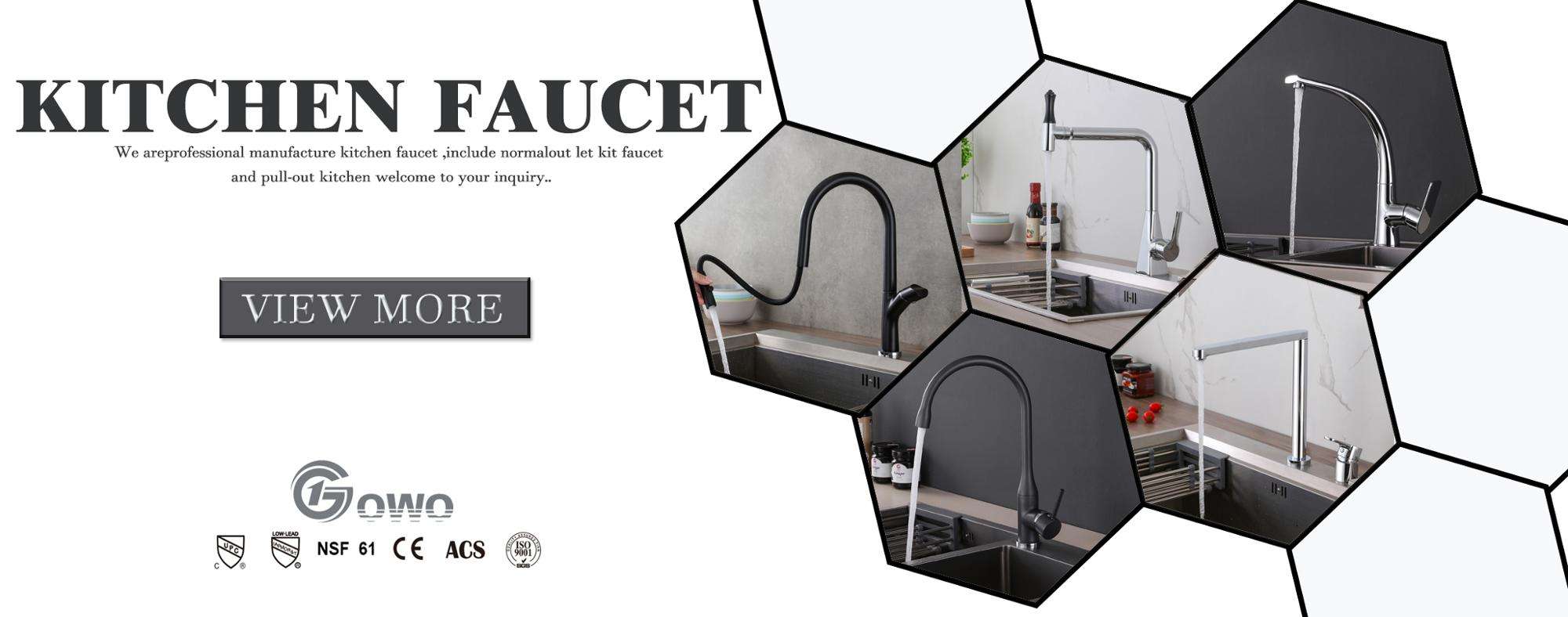 stainless steel kitchen faucets
