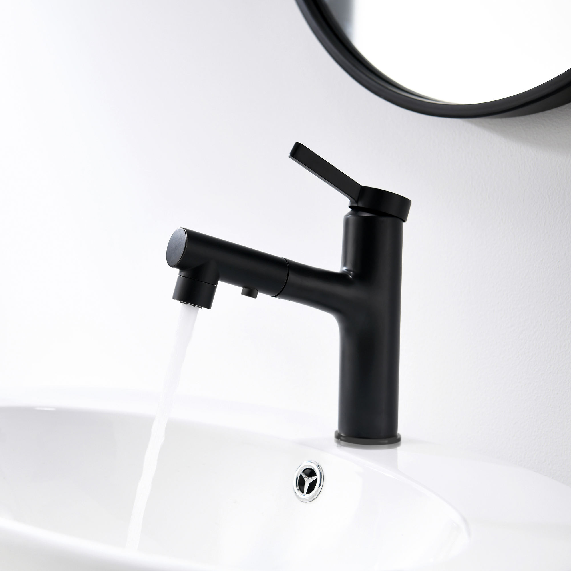 waterfall bathroom faucet