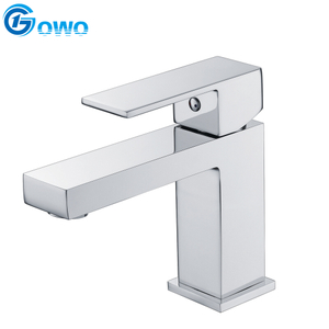 Brass Modern Chrome Single Handle Lavatory Faucet for Wholesale