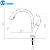 Latent ABS Spray Popular Hot Sale Zinc Kitchen Sink Washing Pull Out Faucet