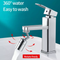 brass aerator two function 720 chrome faucet rotate nozzle spray