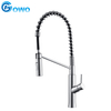 25mm Cartridge Stainless Steel Spring Brass Body America Style Pull-out Kitchen Mixer