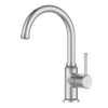 Multifunctional Brass Basin Faucet Brushed Nickel