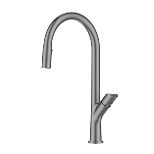 Material Gun Gray Kitchen Faucet Special Design Single Handle