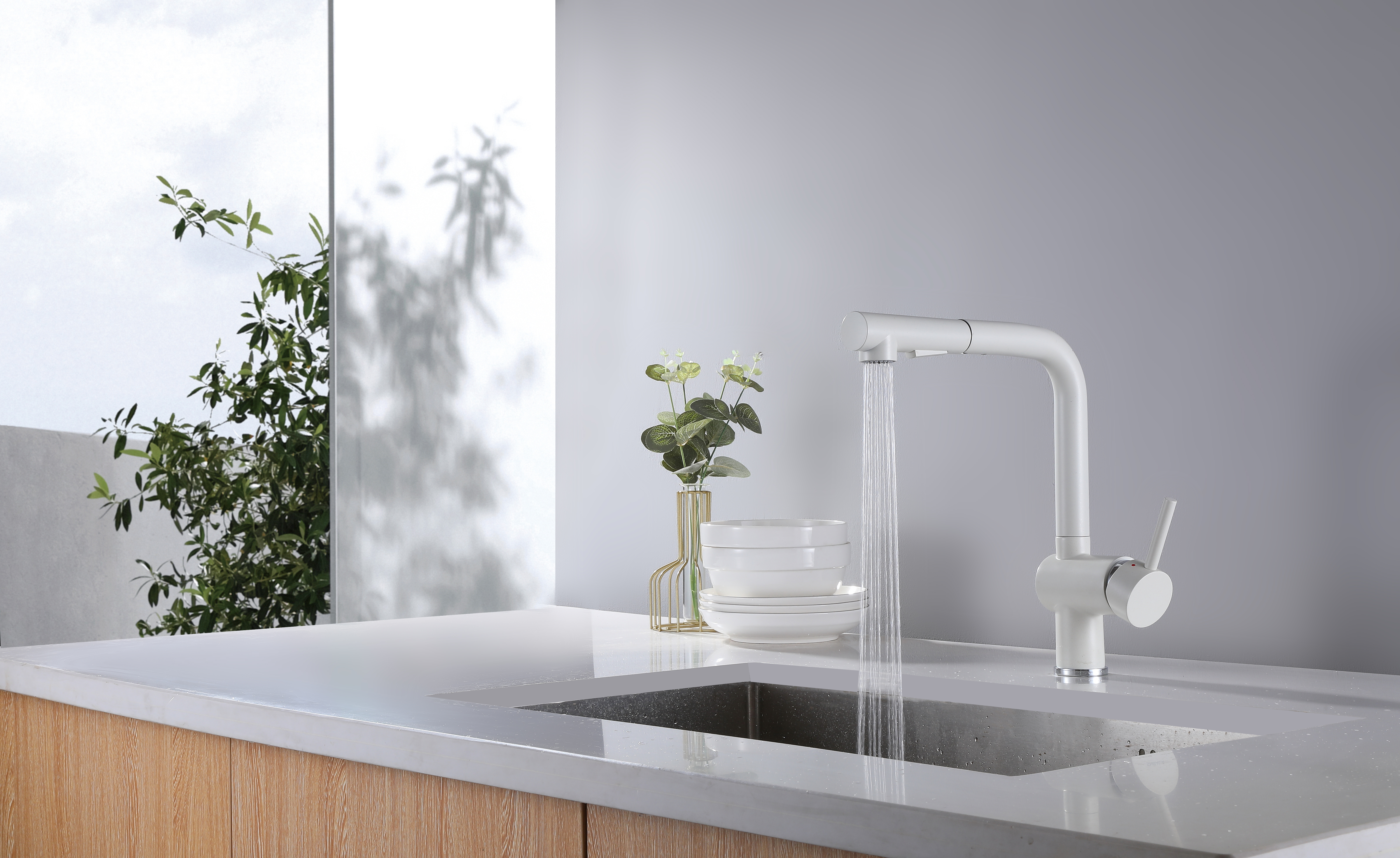 Single Hole Kitchen Faucet