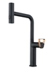 Single Handle Single Hole Pull Out Tap with Pull Down Spray Low Lead Brass Core Kitchen Faucet GH-6033