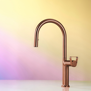 Rose Gold Finish Single Handle Easy Clean Kitchen Faucet GH-6036-RG