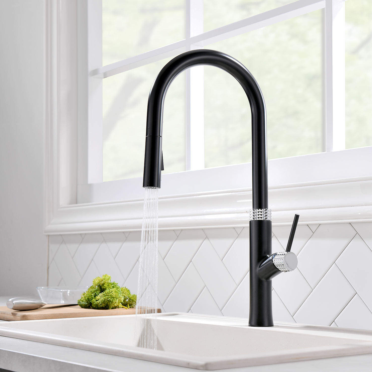 wall faucet kitchen