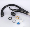 Black Color Good Quality Zinc Alloy Material Hide Pull Down Kitchen Cabinet Mixer