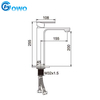 GOWO Best Single Hole Brass Tall Basin Mixer Taps for Bathroom