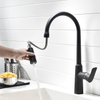 Brass Hot Sale Elegant Style Matt Black Color Faucet for Kitchen Sink