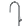 Material Gun Gray Kitchen Faucet Office Used