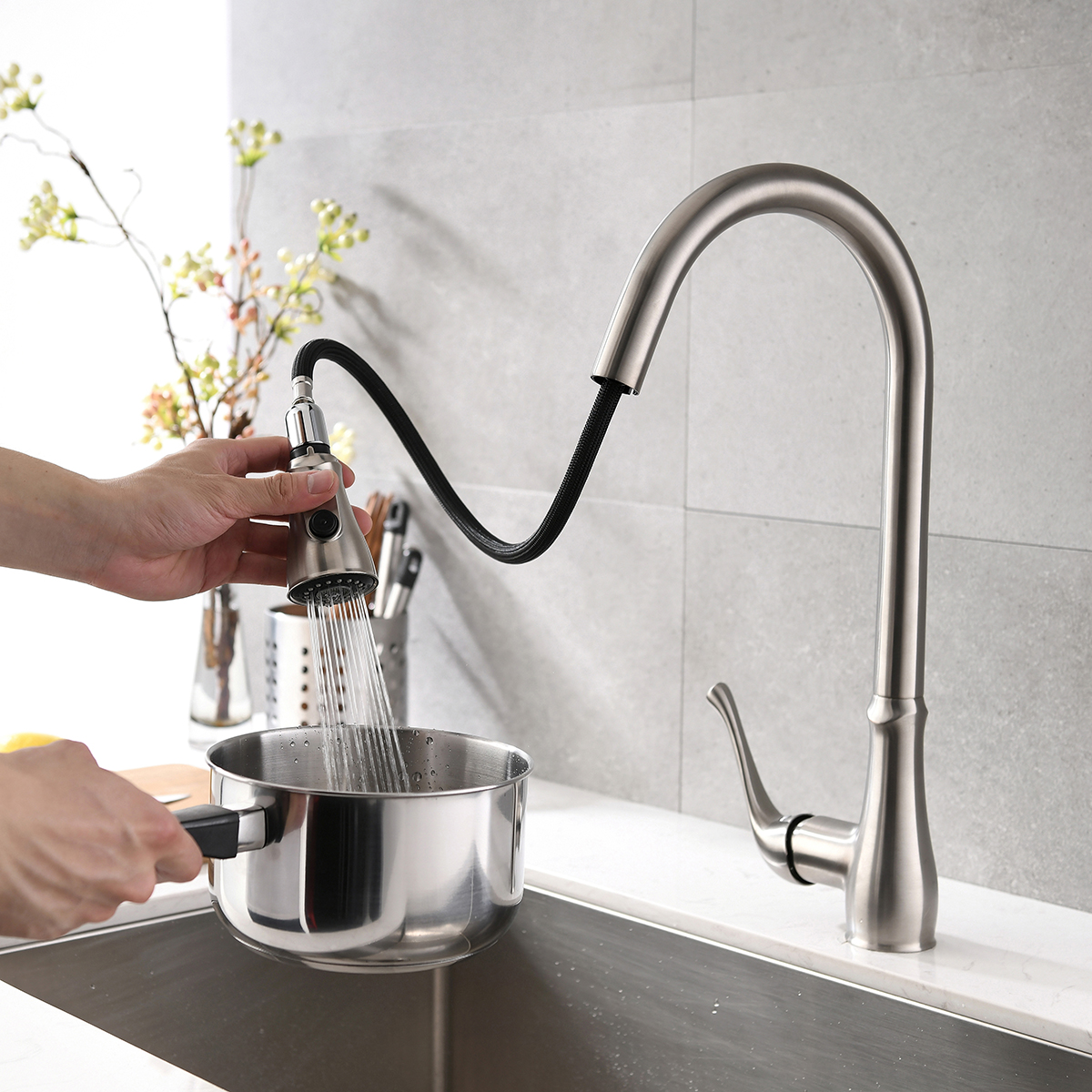 best pull down kitchen faucet