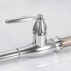 New Design Retro Chrome Swivel Pull Out Spray Kitchen Mixer Faucet