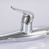 New Design Zinc Alloy Body Stainless Steel Spout Long Neck Pull Out Kitchen Faucet