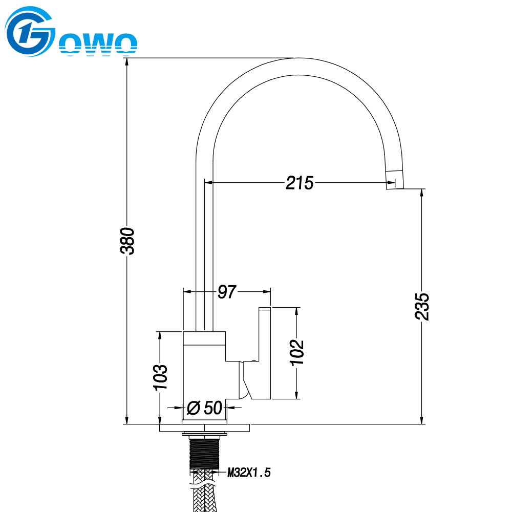 touch on kitchen faucet