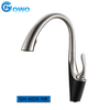 New Style Hide Spray Zinc Material Two Color Kitchen Pull Down Sink Water Faucet