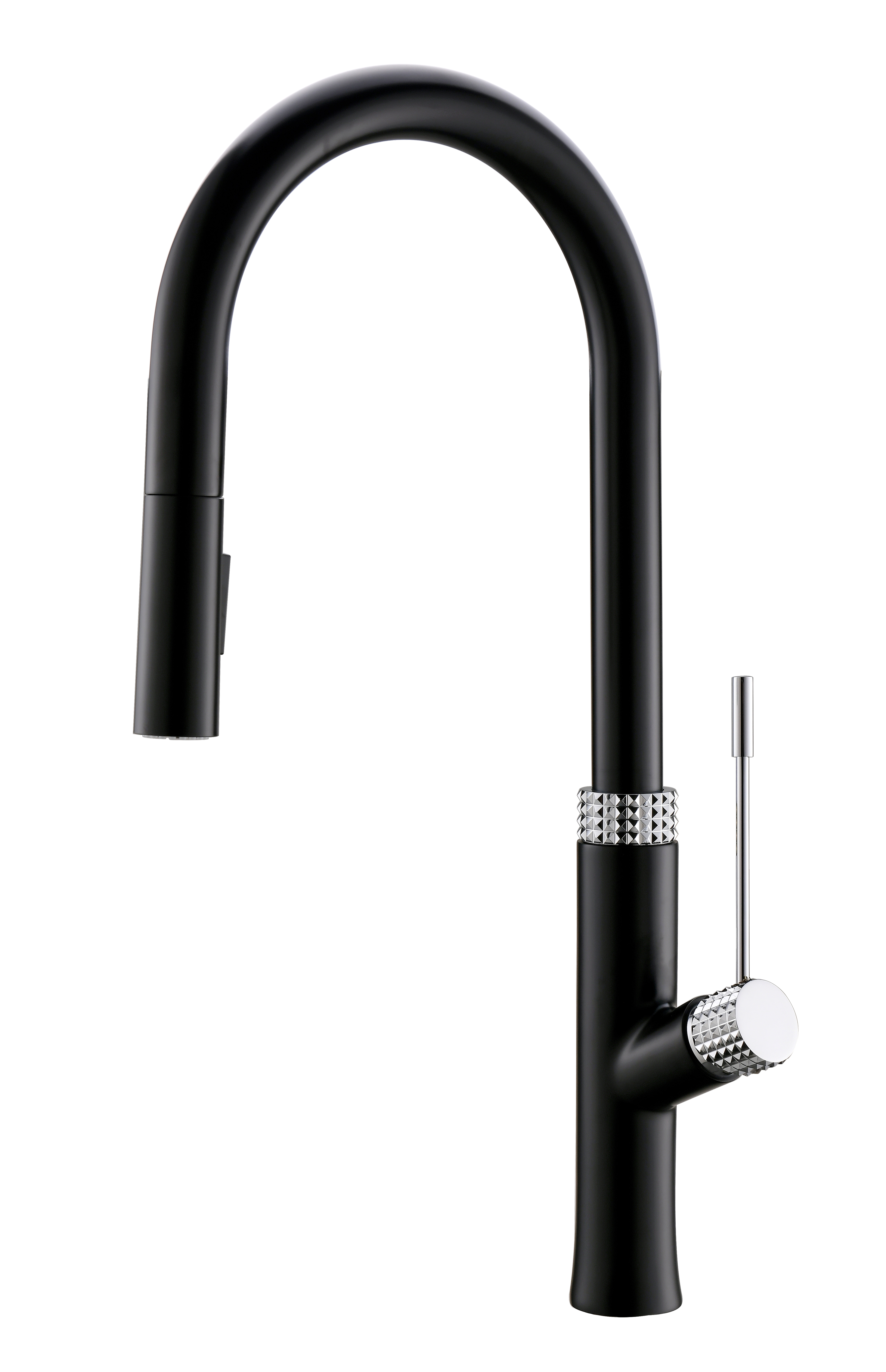 Gowo Water Filter For Faucet Matt Black Kitchen Mixer With High Quality