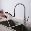 Antique Style Colorful Brass Deluxe CE Certificate Pull Out POM Spray Faucet for Cabinet