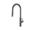 Professional Faucet Manufacturer Brass Pull Out Kitchen Faucet Brushed Gun Gray 