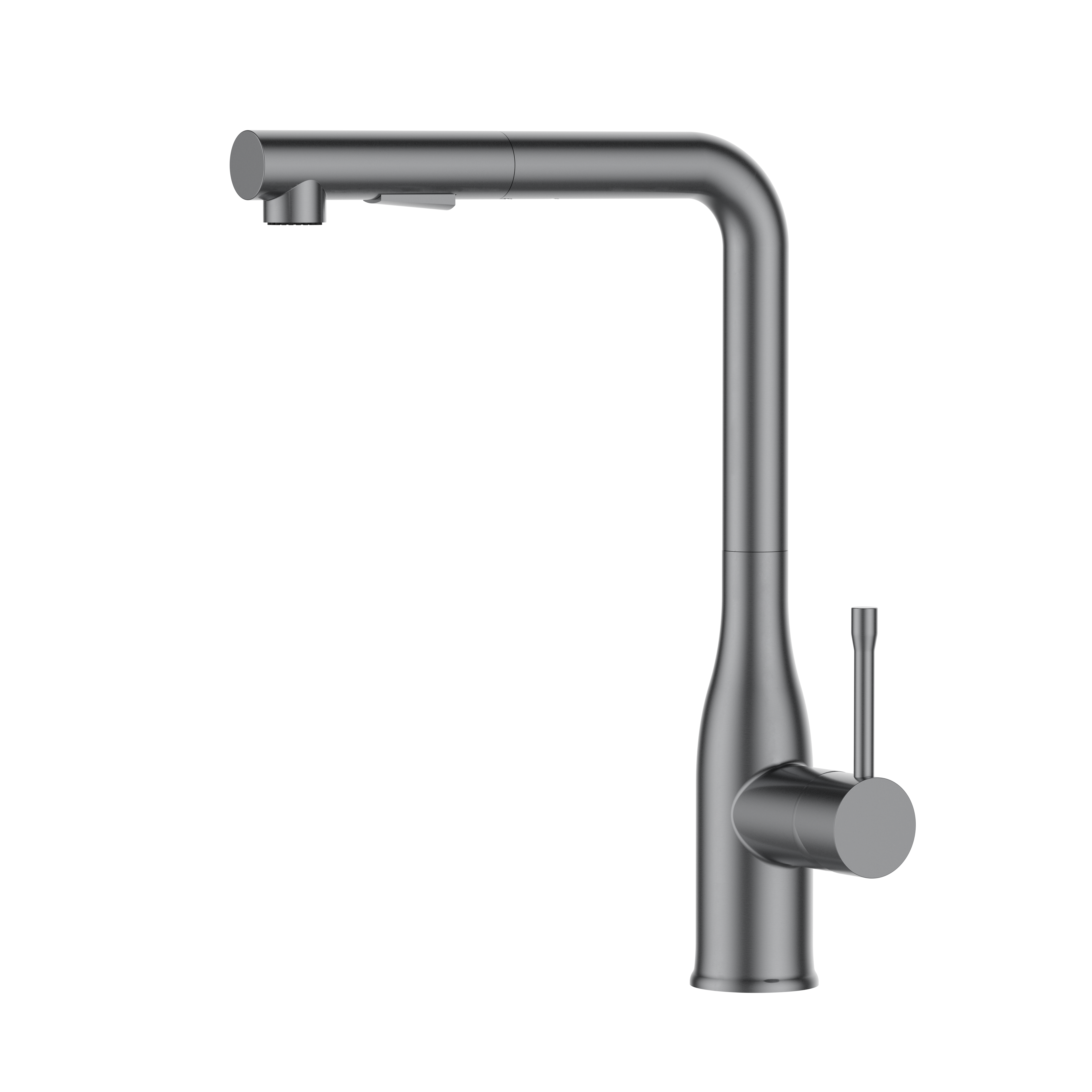 Material Pearl Gray Kitchen Faucet Common Style