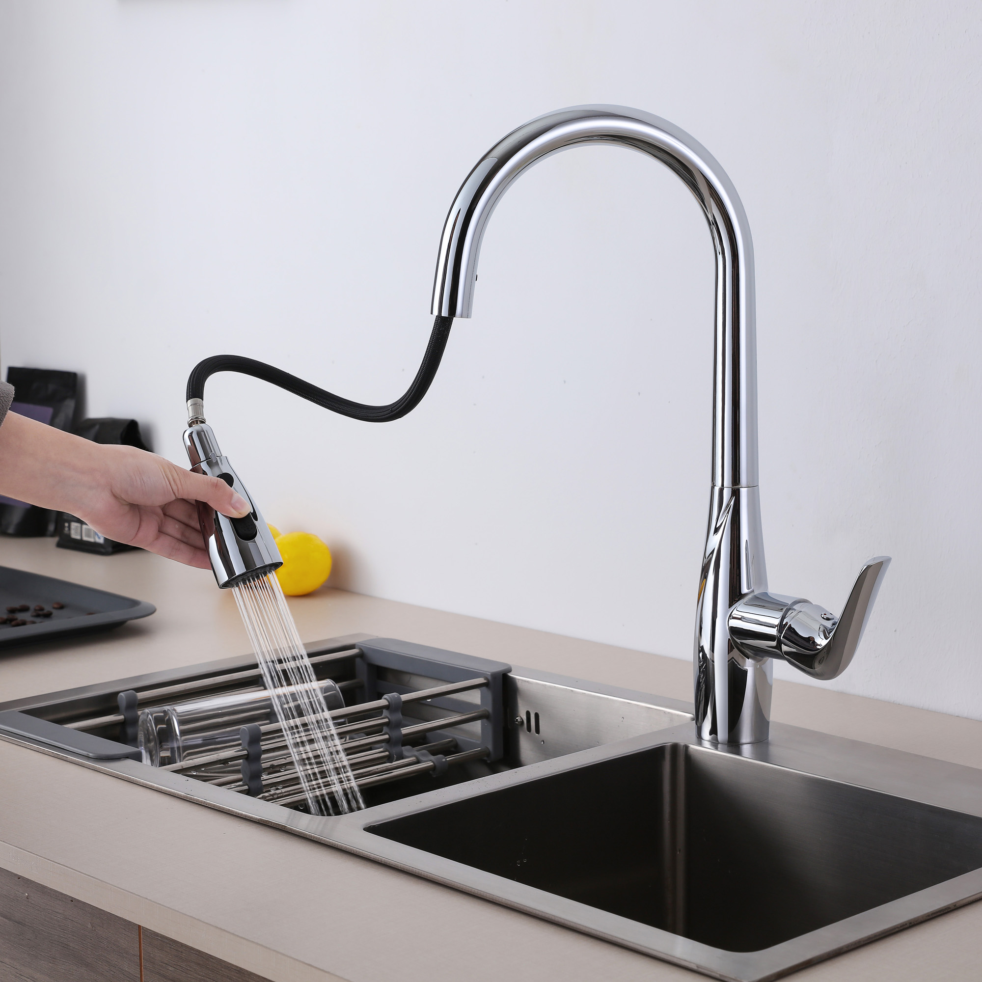 new faucet for kitchen sink