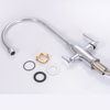 Drink Pure Water Two Out Let Brass Healthy Material Dual Handle 3 Way Kitchen Faucet Filter Tap