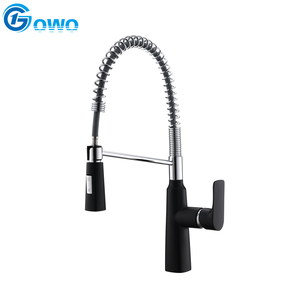 Spring Kitchen Pull-out Cold And Hot American CUPC Faucet Mixer