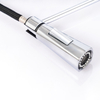 Stainless Steel Spring Silver Surface CUPC 150cm Pull-out Hose Sink Faucet Mixer