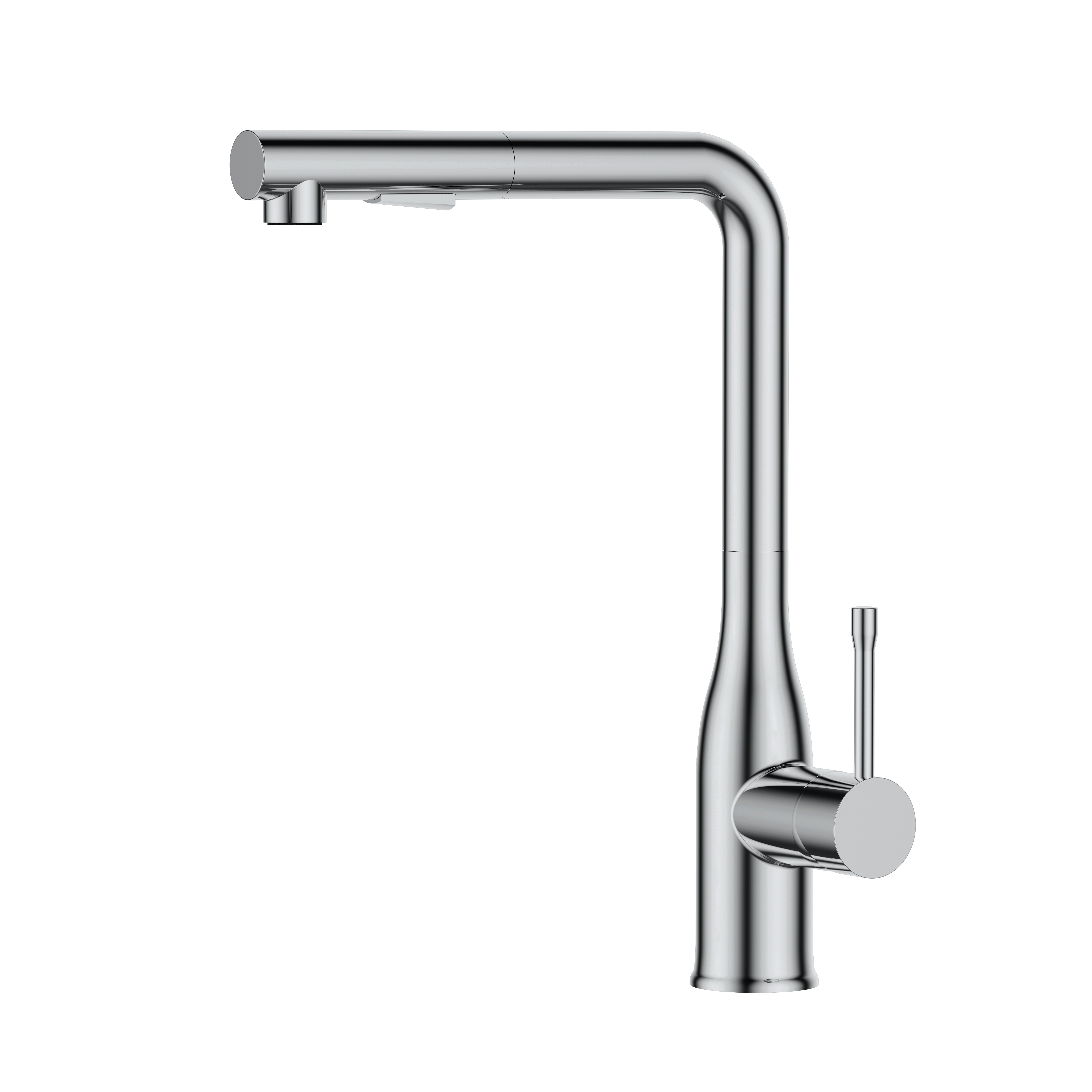 Material Chrome Kitchen Faucet Common Style