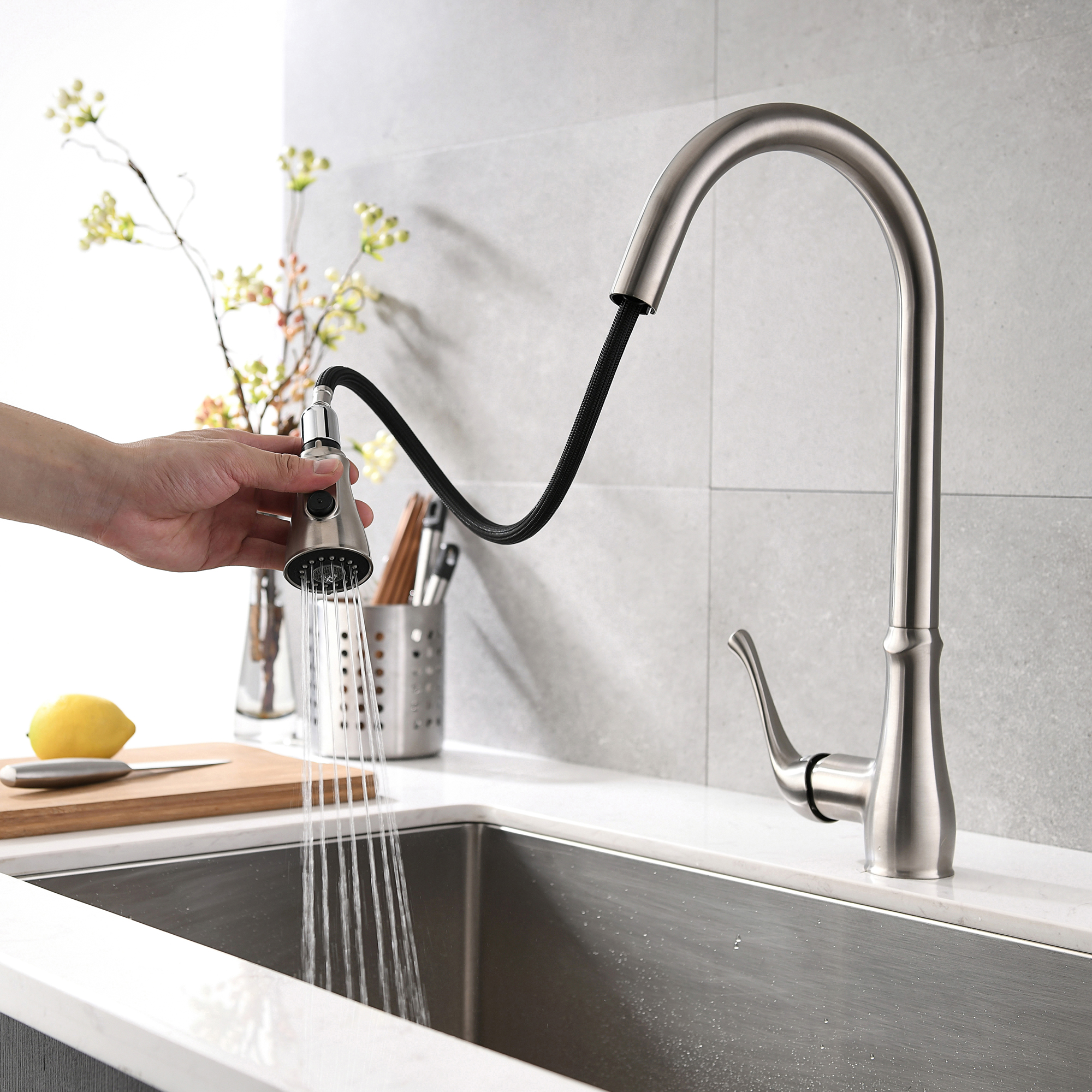 best pull down kitchen faucet