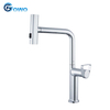Single Handle Single Hole Pull Out Tap with Pull Down Spray Low Lead Brass Core Kitchen Faucet GH-6033