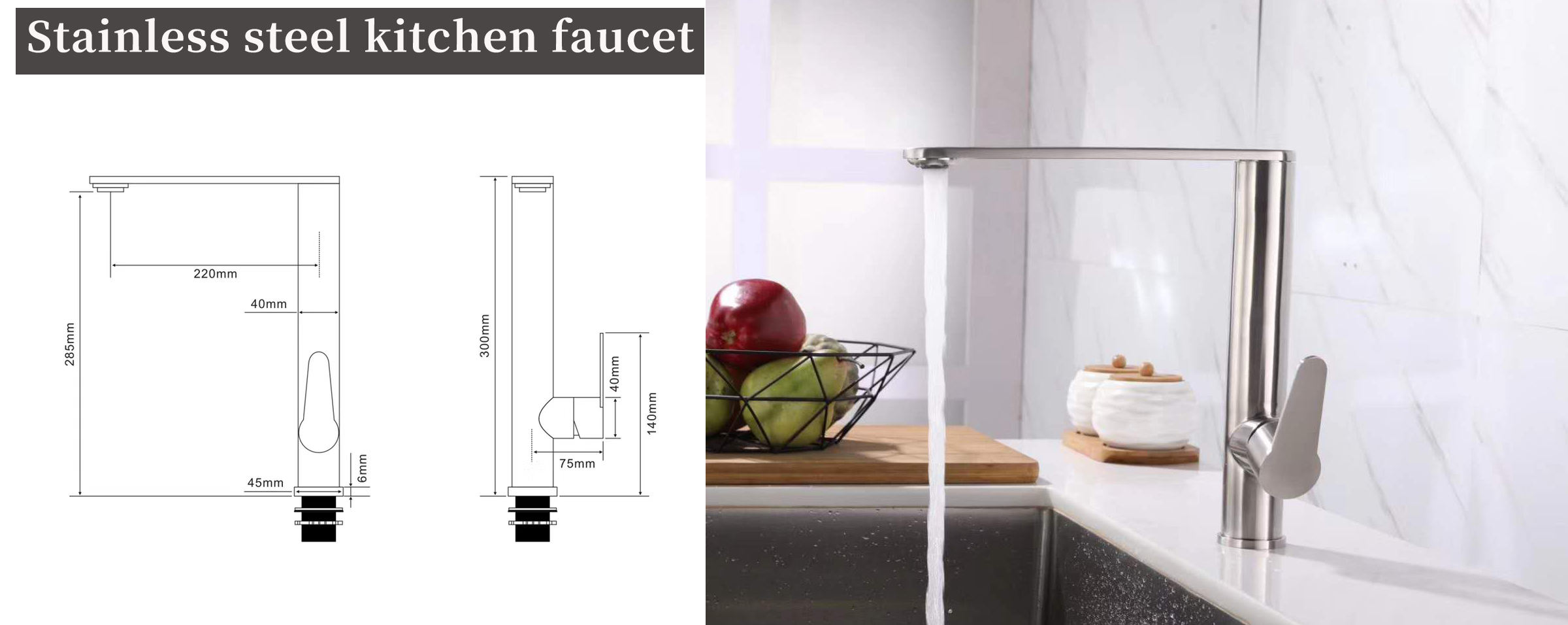 kitchen faucets pull down