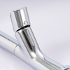 Two Function Europe Style Silver Color 25 Ceramic Cartridge OEM Sink Mixer