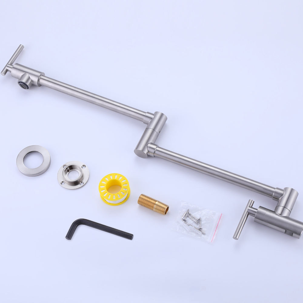 wall mounted kitchen faucet