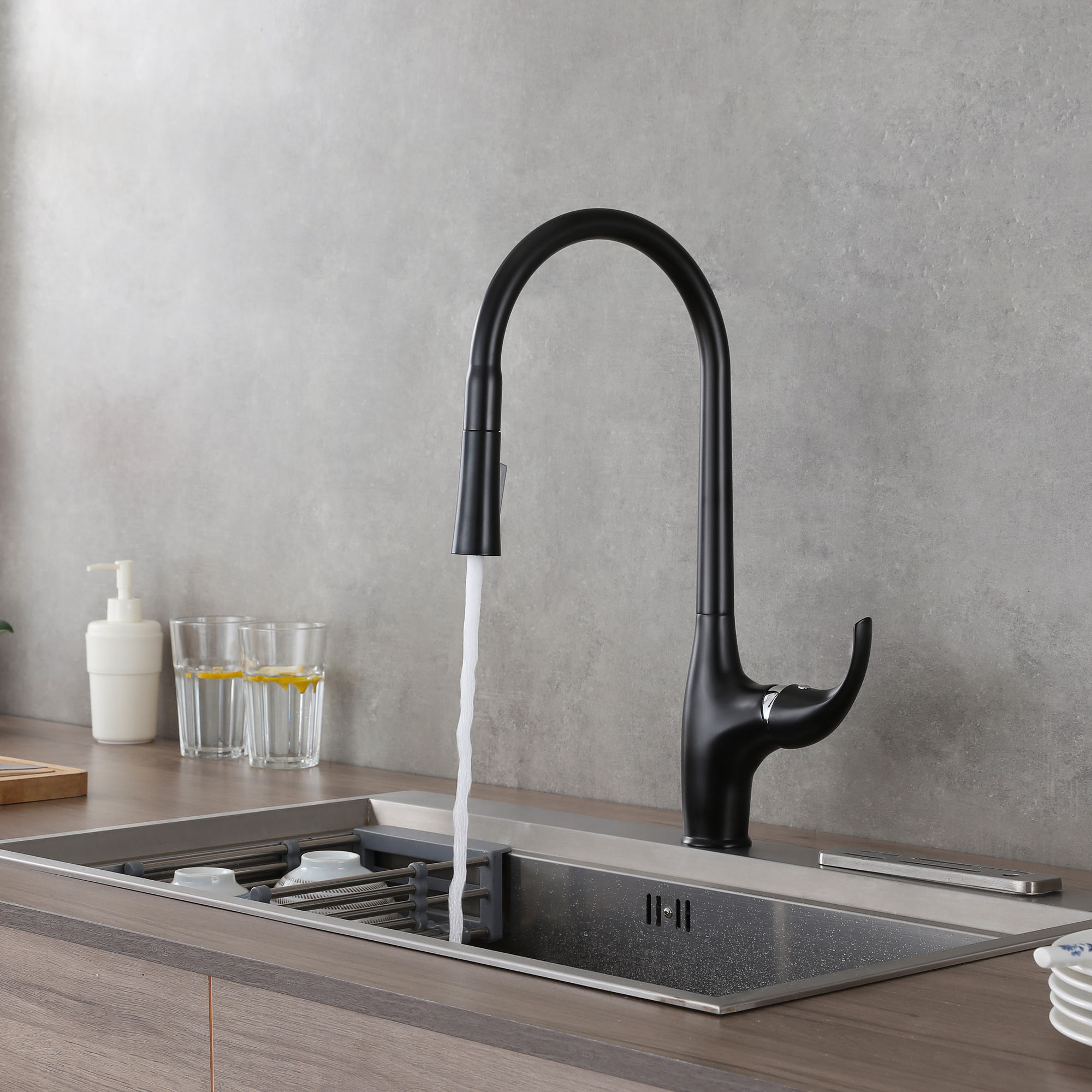 3 hole kitchen faucet