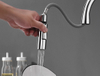 Zinc Body Popular Factory Make Classical Style Kitchen Faucet Pull Out